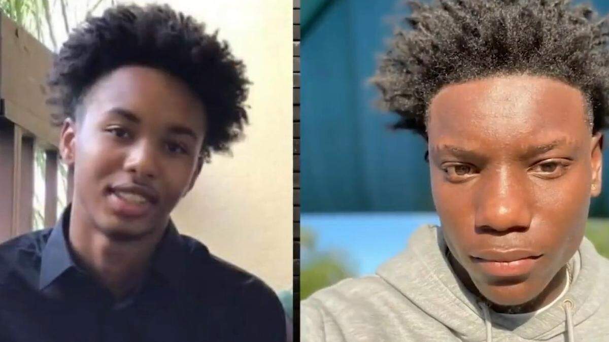 Mendell Butler Lebel, left, was shot and killed near his Miramar home only one day after turning 17 in 2018. Kyandre John Baptiste, 16, was shot and killed in Broward County in 2023.